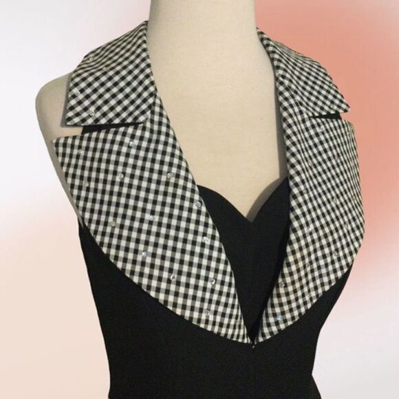 Karen Lawrence by Matthew Vintage Two Piece Embellished Jacket and Dress Size 4 - Picture 6 of 13
